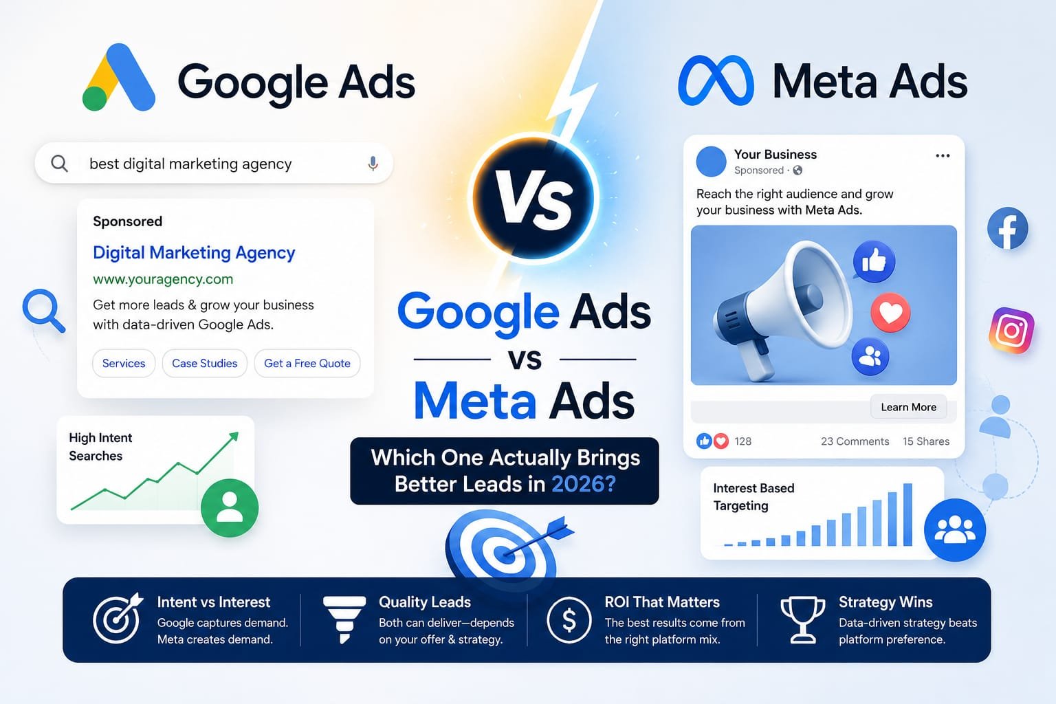 Google Ads vs Meta Ads